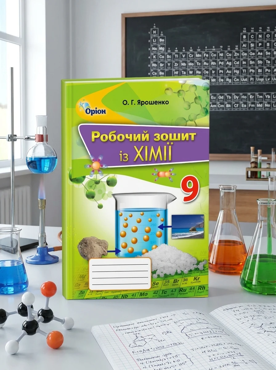 Хімія 9 клас. Робочий зошит — Вивчення мов