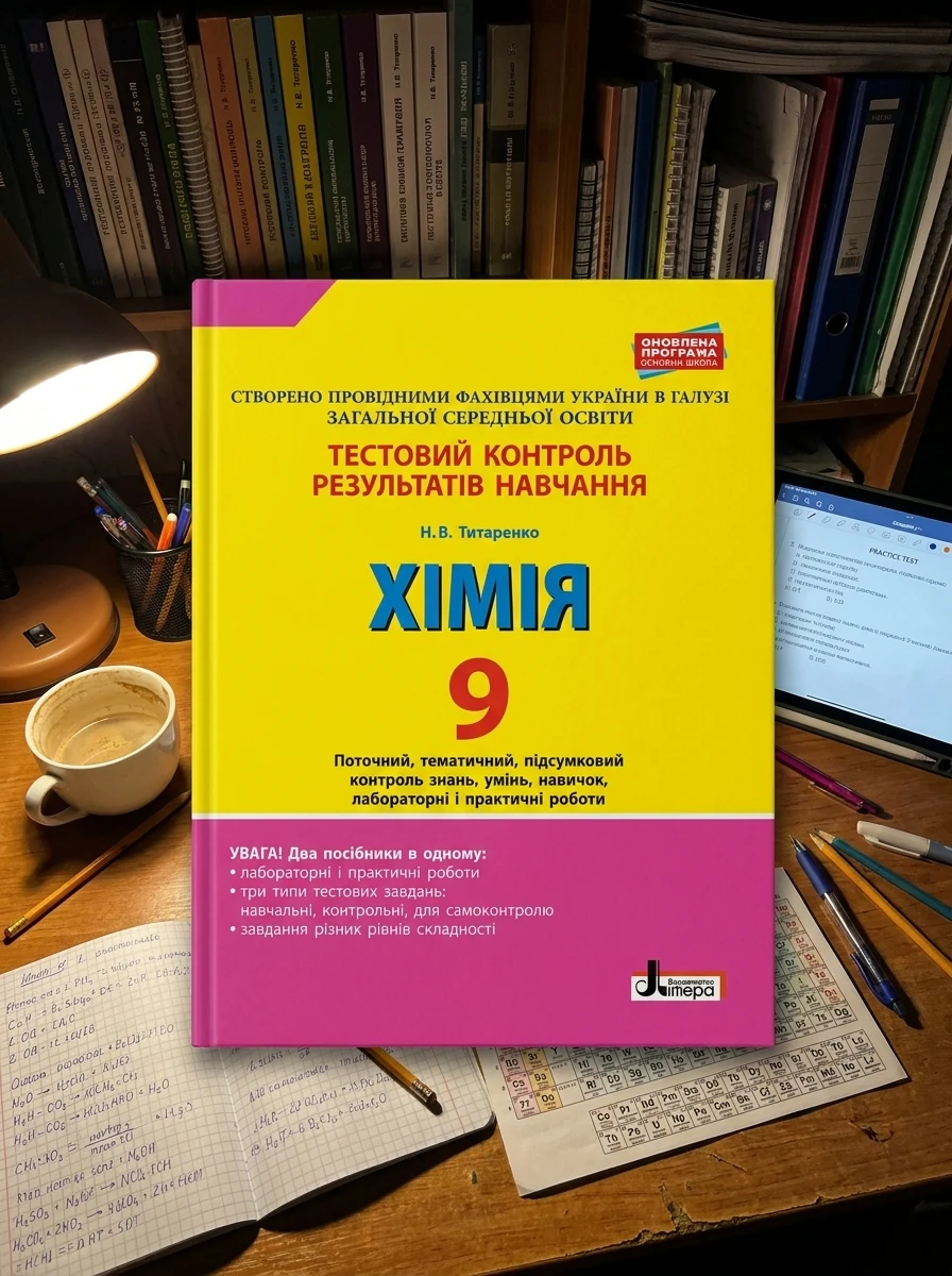Хімія. 9 клас. Тестовий контроль результатів навчання — Вивчення мов