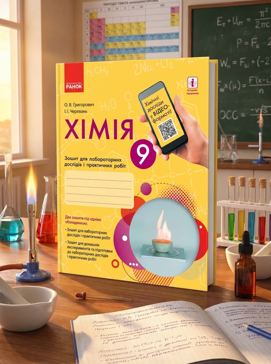 Хімія. 9 клас. Зошит для лабораторних дослідів і практичних робіт — Вивчення мов