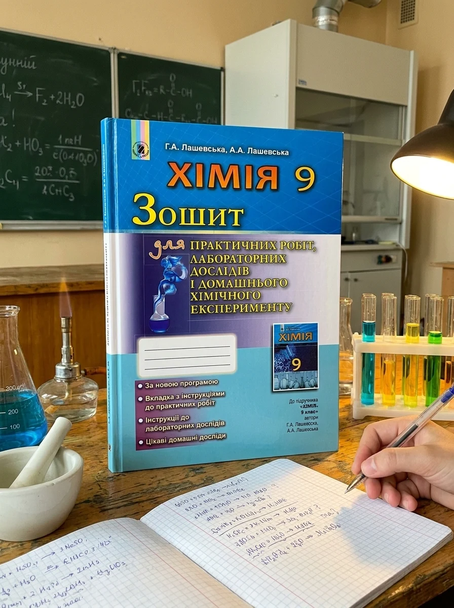 Хімія 9 клас. Зошит для практичних робіт, лабораторних дослідів і домашнього хімічного експерименту — Вивчення мов
