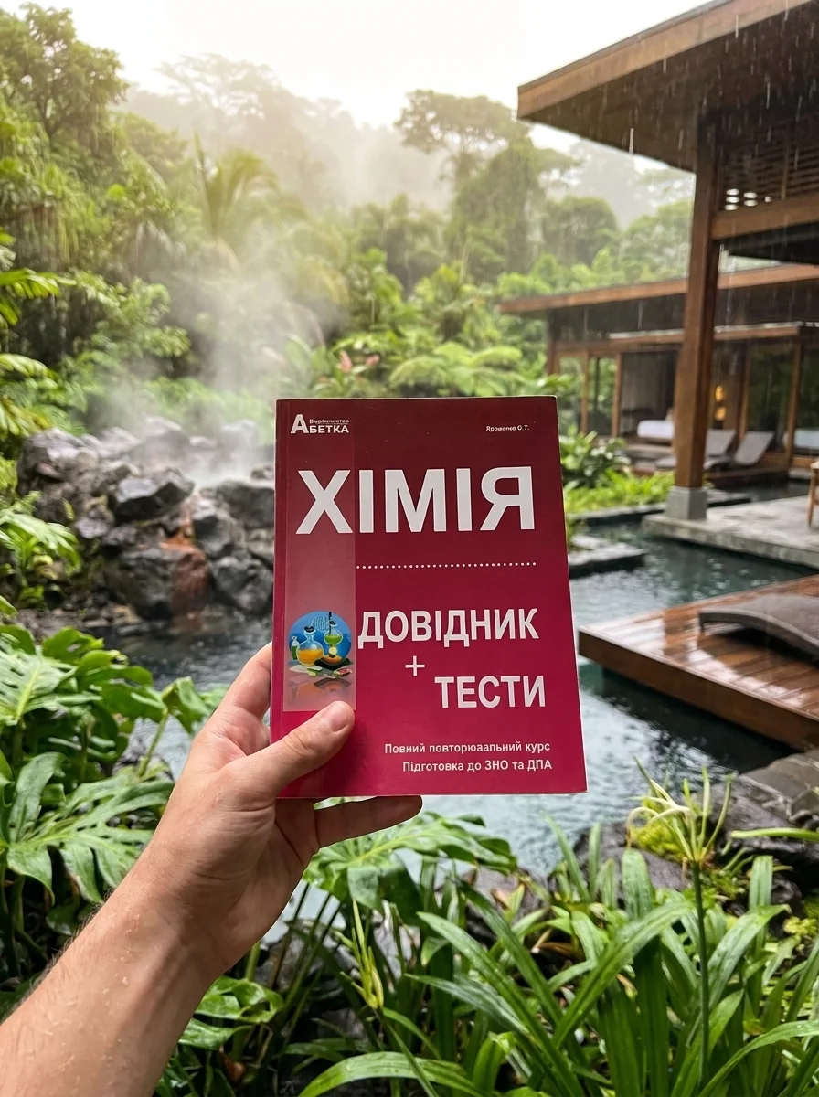 Хімія. Довідник, тестові завдання. Ярошенко О.Г. 2022 рік, обкладинка