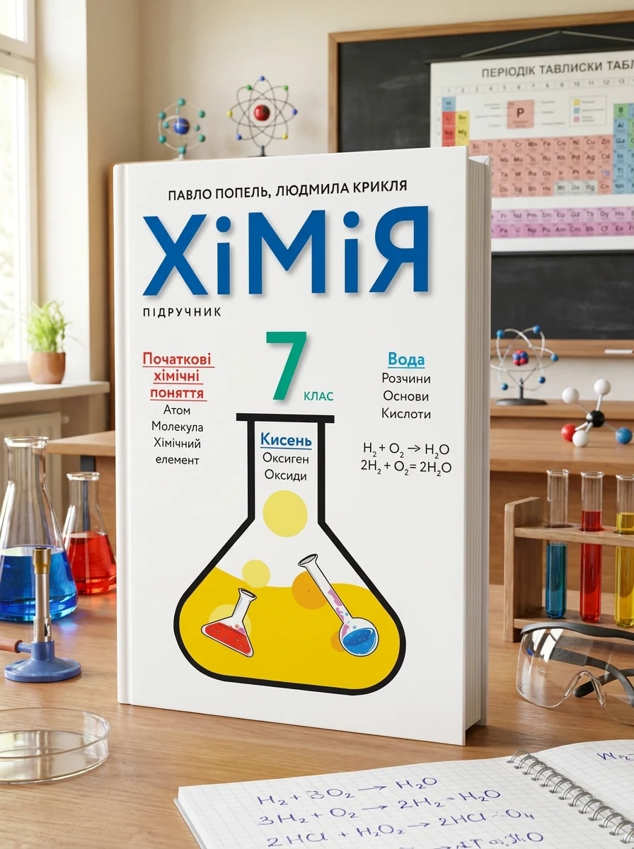 Хімія. Підручник 7 клас — Вивчення мов