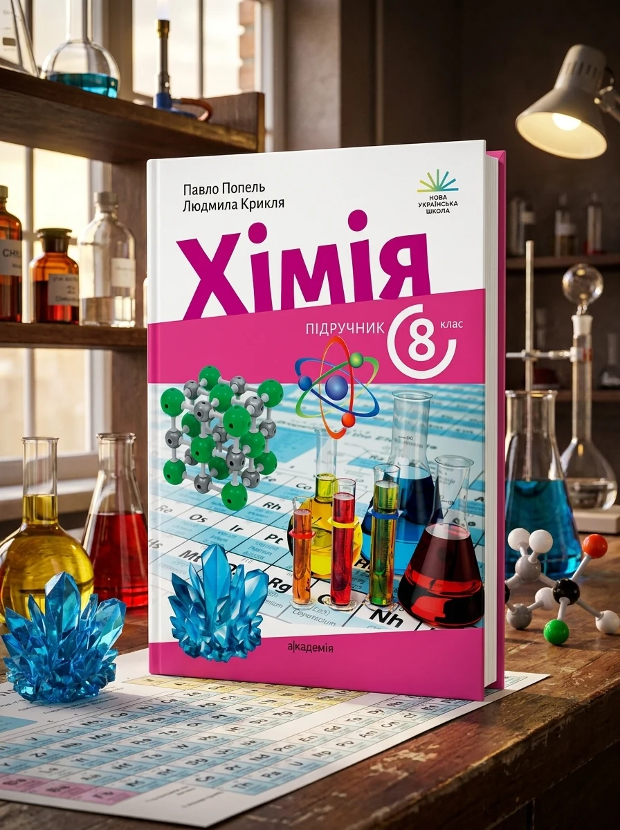Хімія. Підручник. 8 клас — Книги