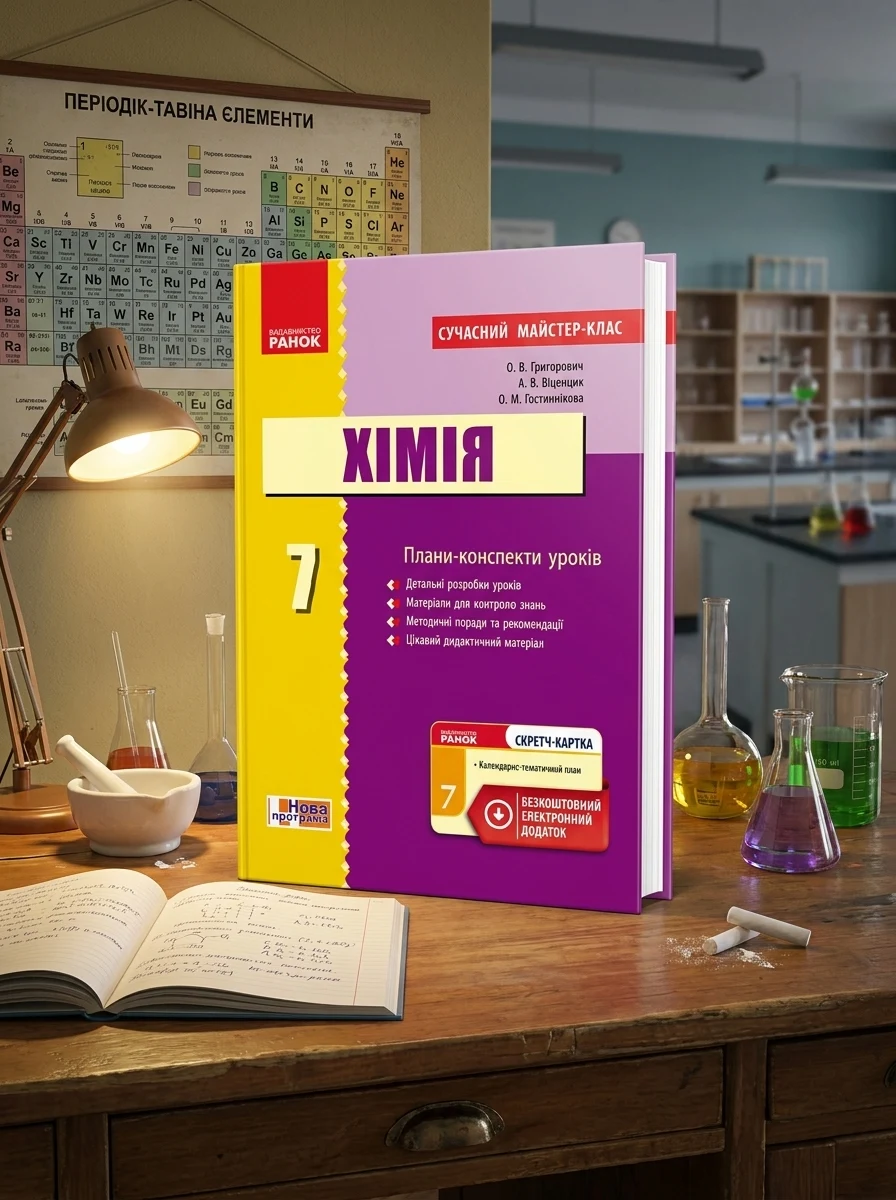 Хімія. Плани-конспекти уроків. 7 клас — Вивчення мов