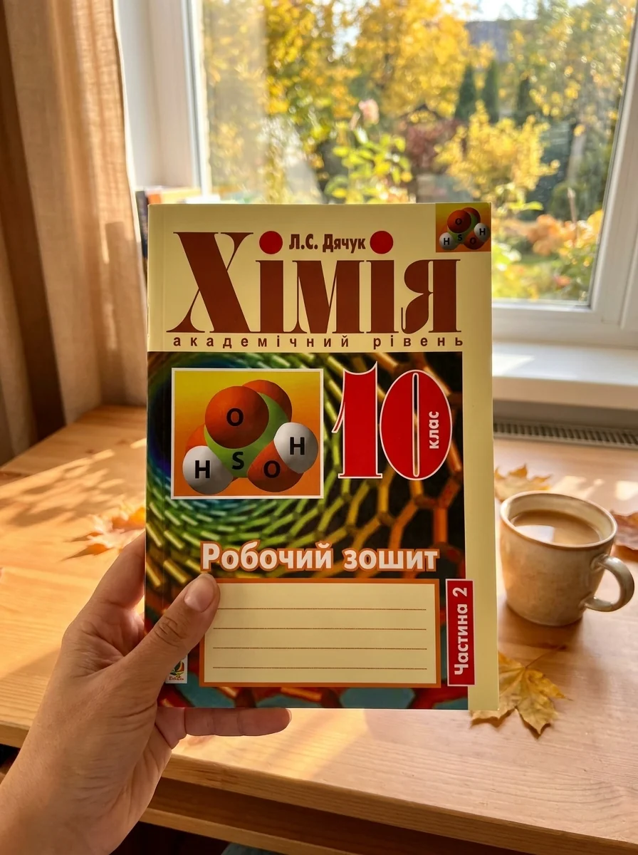 Хімія. Робочий зошит. 10 клас. Академічний рівень. У 2-х частинах. Частина 2 — Вивчення мов