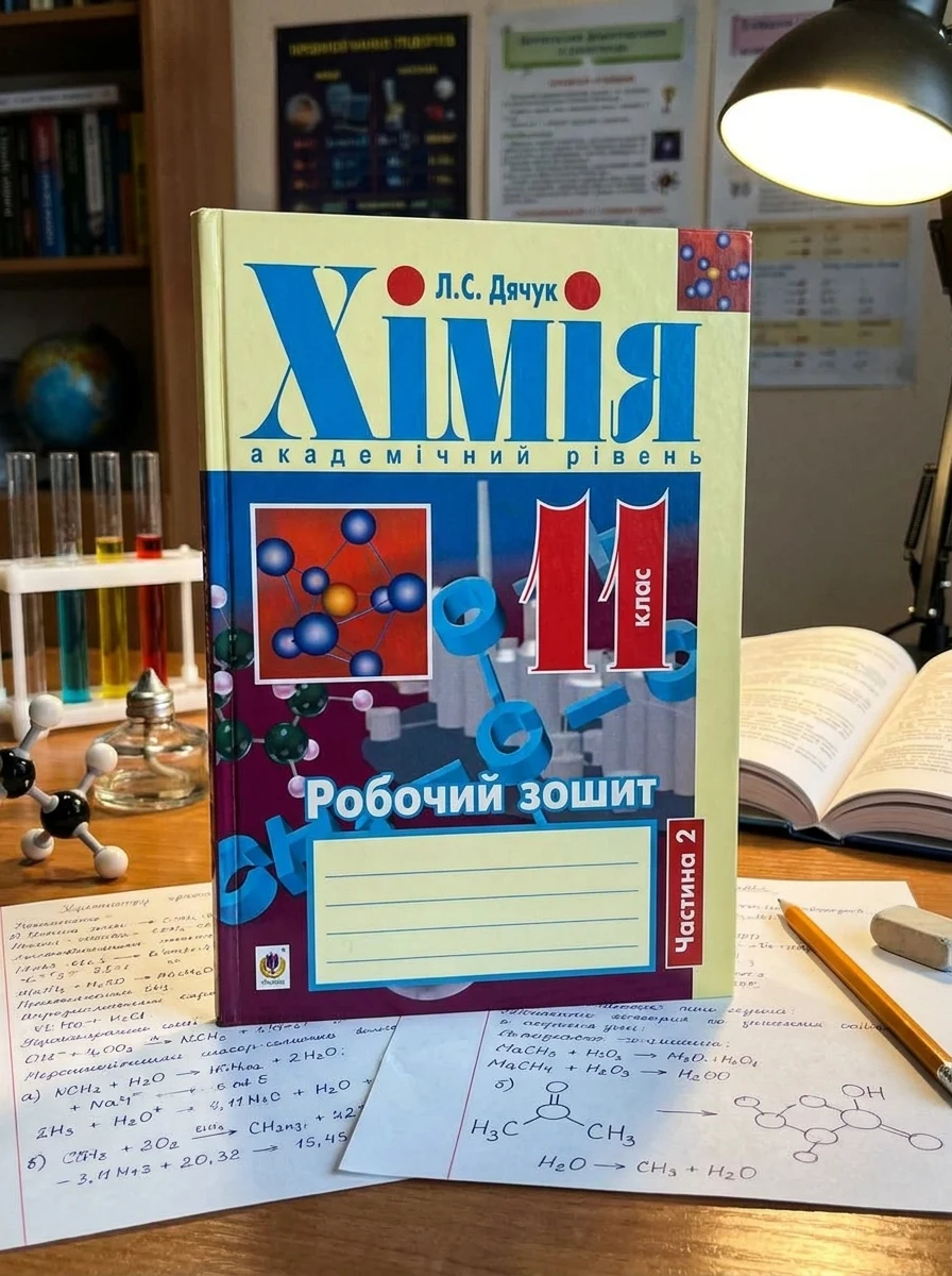 Хімія. Робочий зошит. 11 клас. Частина 2 — Вивчення мов