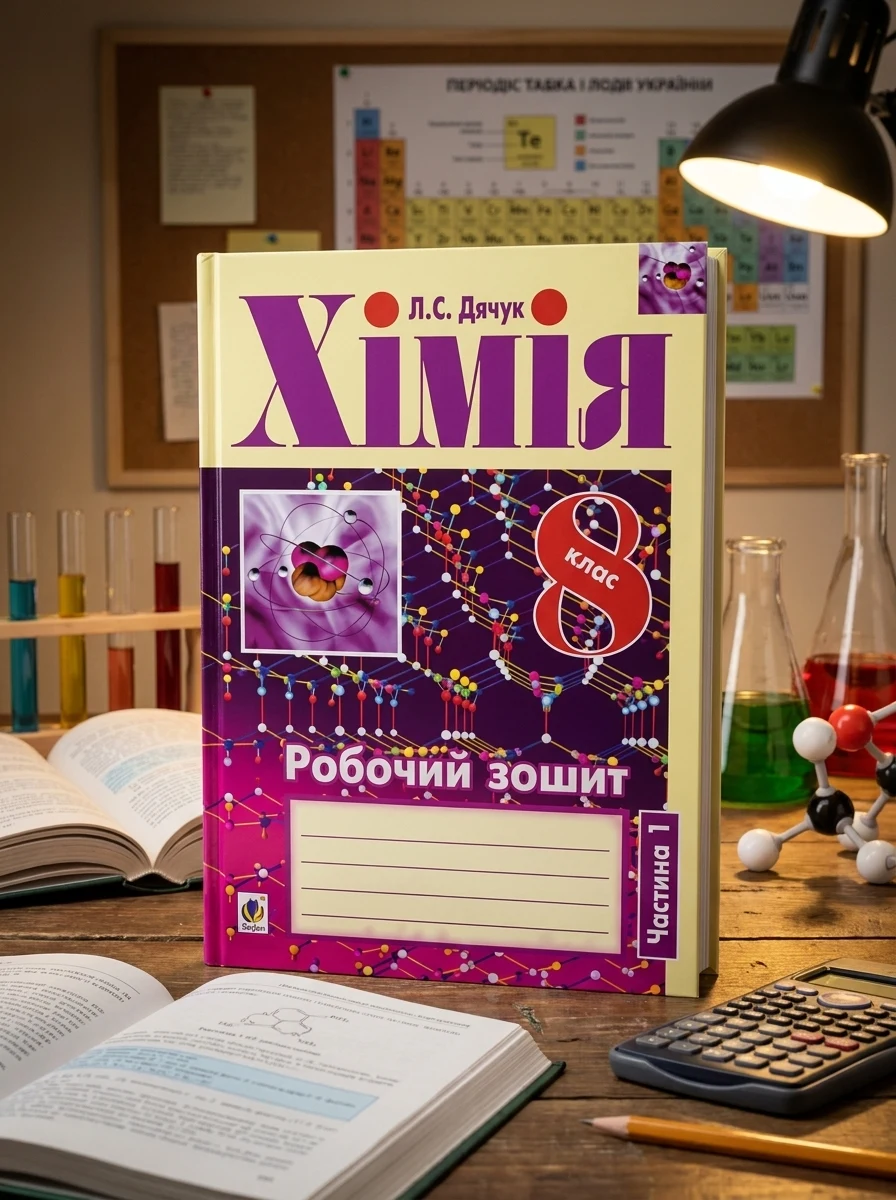 Хімія. Робочий зошит. 8 клас. Ч.1 — Дитяча література