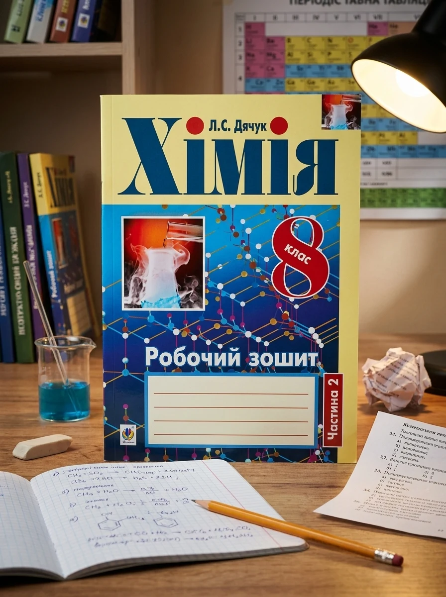 Хімія. Робочий зошит. 8 клас. Ч. 2 — Вивчення мов