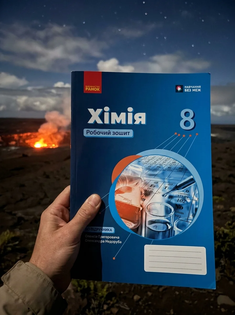 Хімія. Робочий зошит. 8 клас — Дитяча література