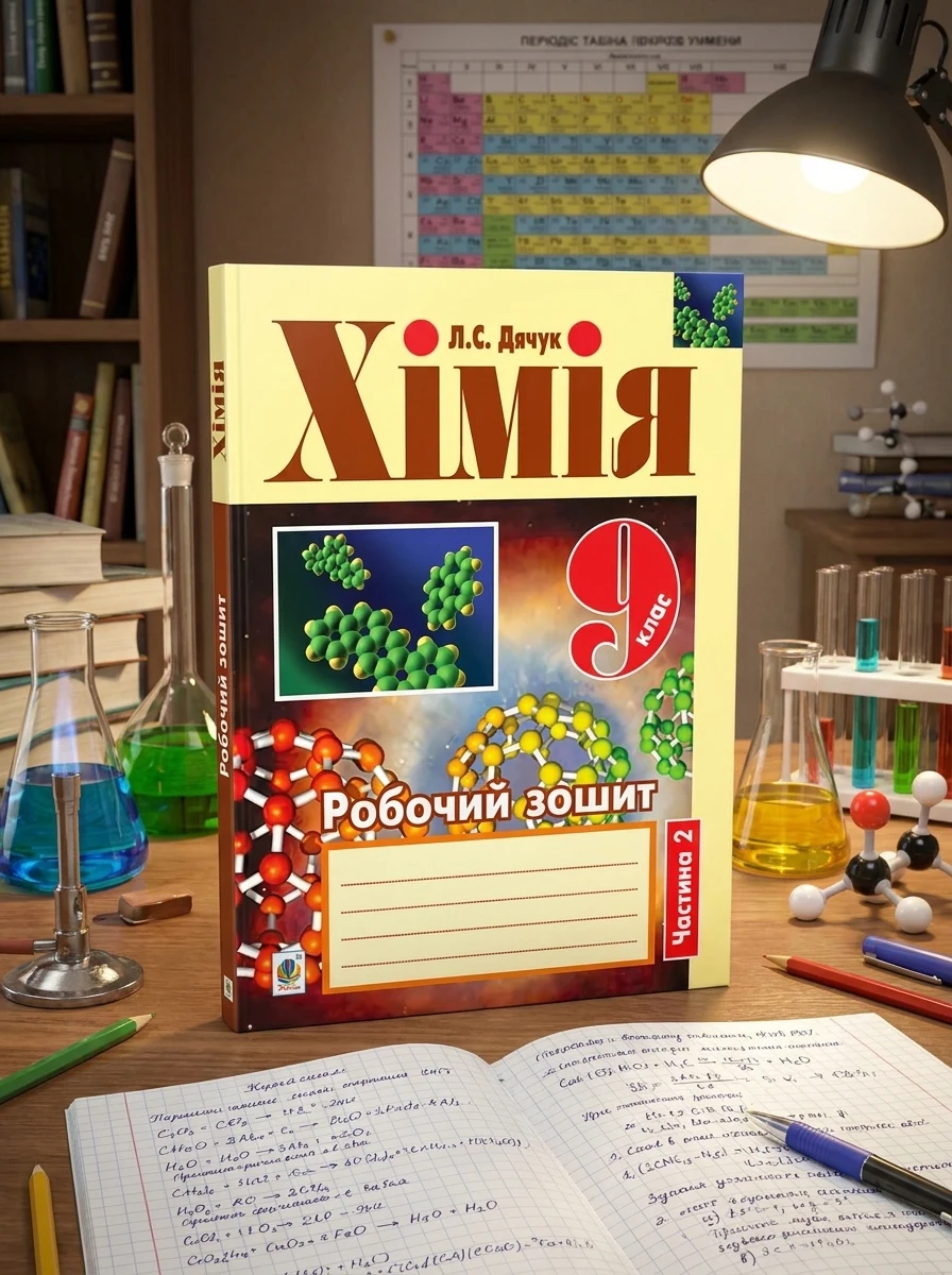 Хімія. Робочий зошит. 9 клас. Частина 2 — Вивчення мов