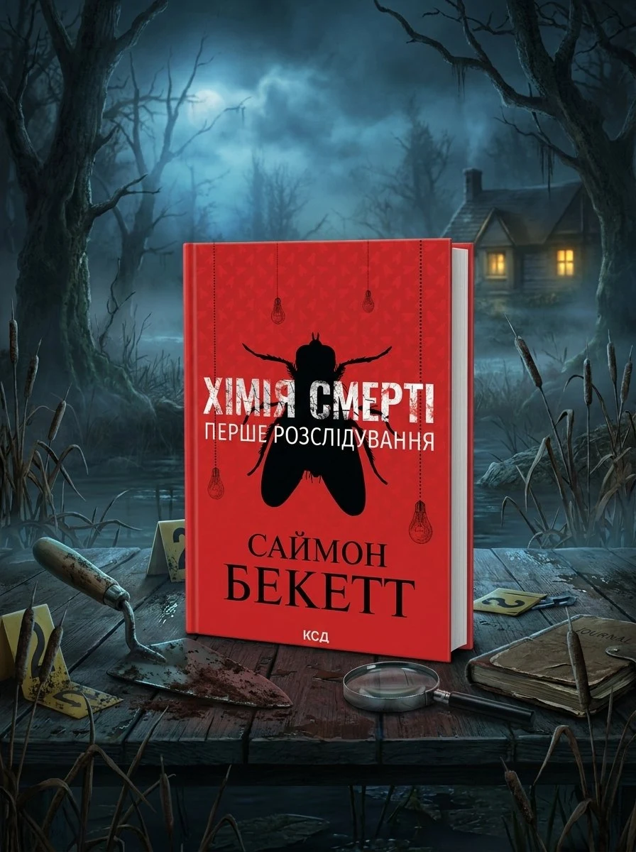 Хімія смерті. Перше розслідування. Девід Гантер. Книга 1 — Саймон Бекетт, обкладинка