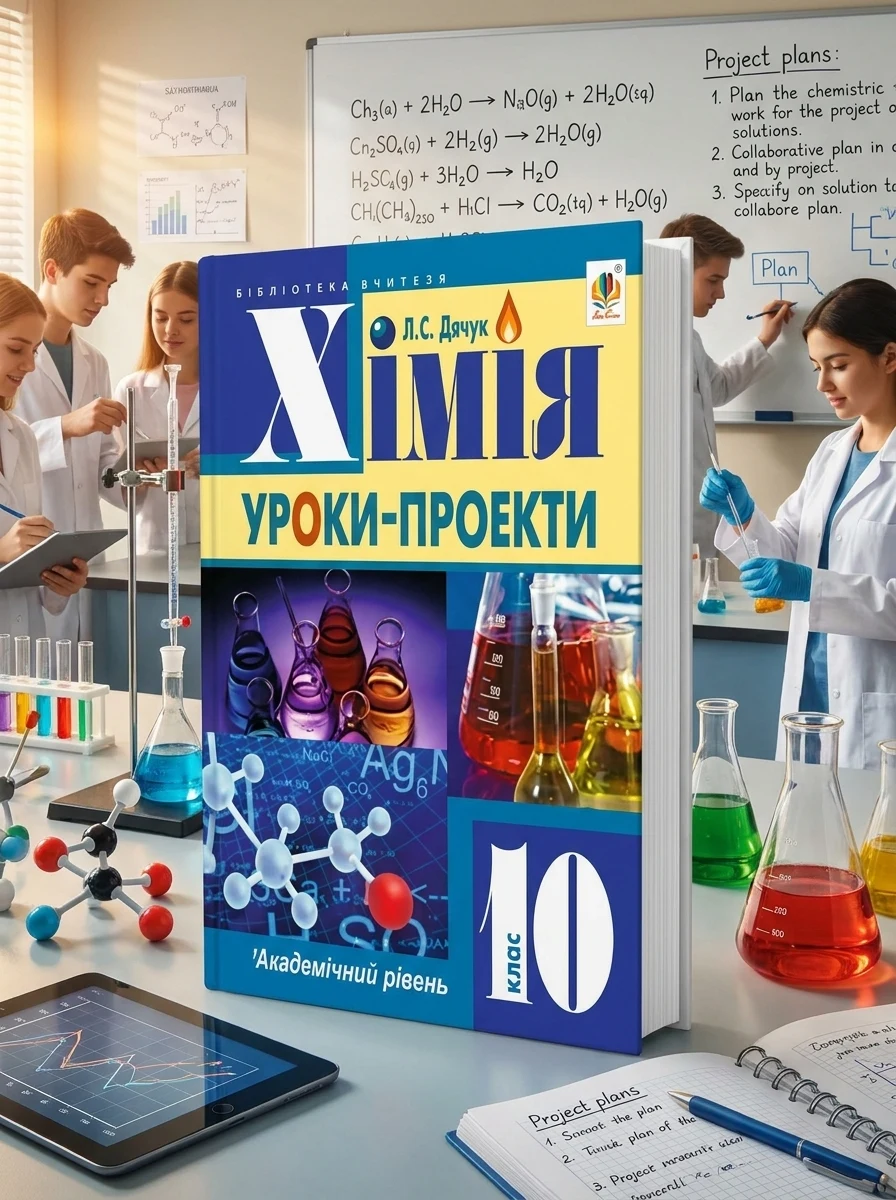 Хімія: уроки-проекти. 10 клас — Вивчення мов