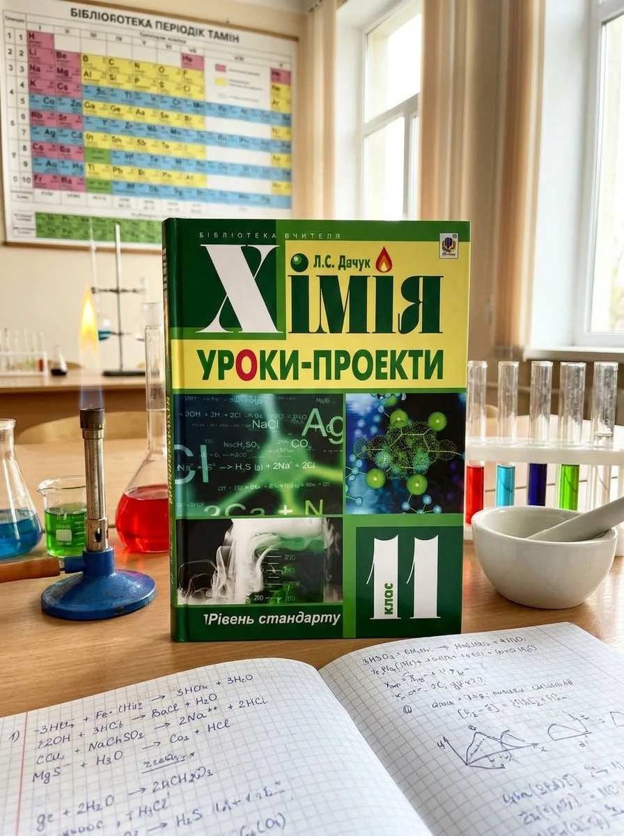 Хімія: уроки-проекти. 11 клас — Вивчення мов