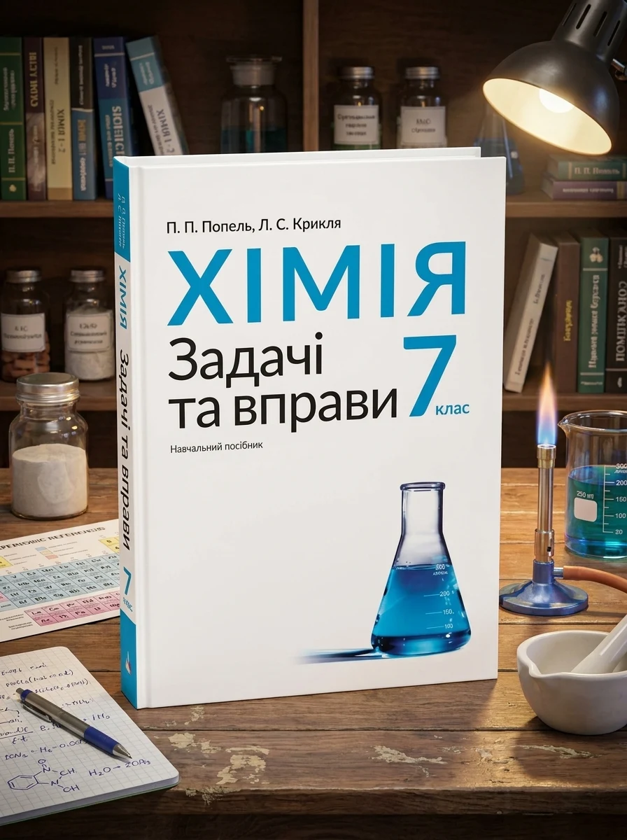 Хімія. Задачі та вправи. Навчальний посібник. 7 клас — Дитяча література