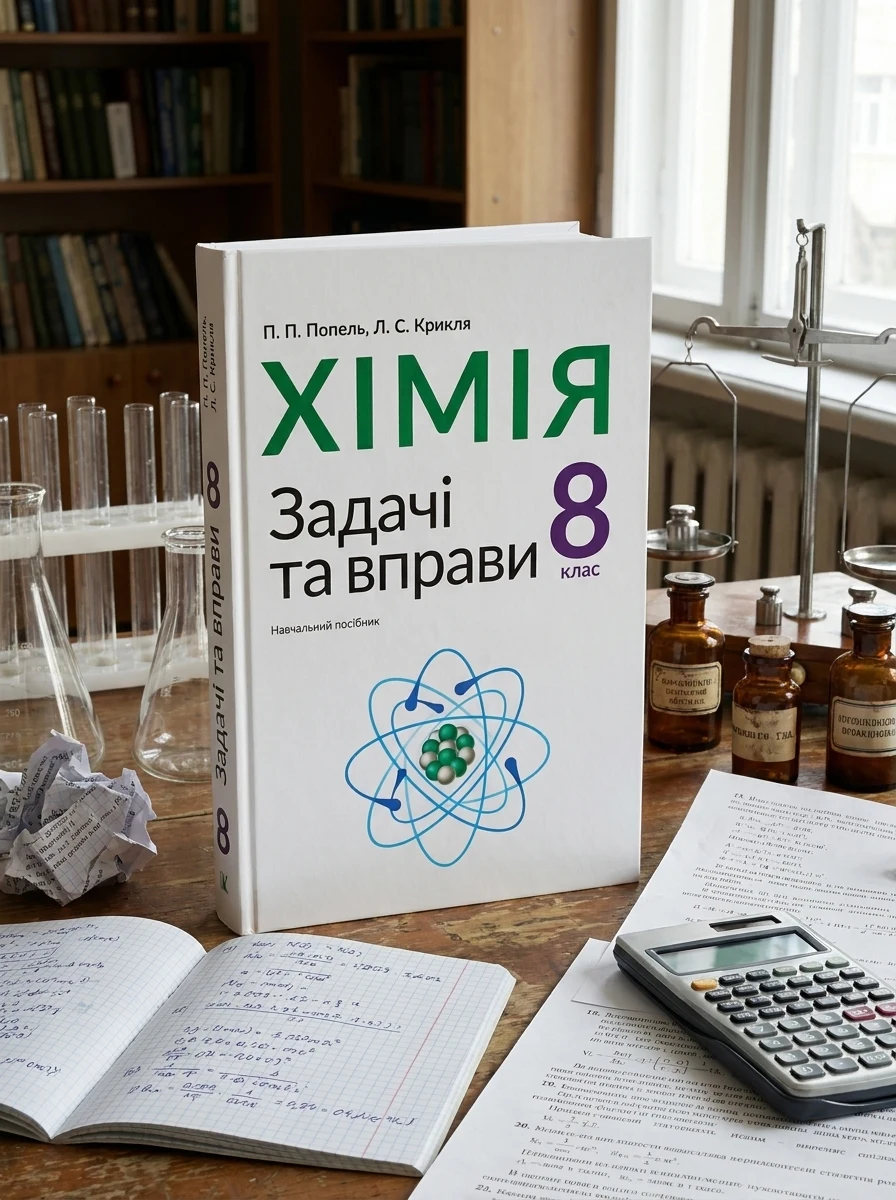 Хімія. Задачі та вправи. Навчальний посібник 8 клас — Вивчення мов
