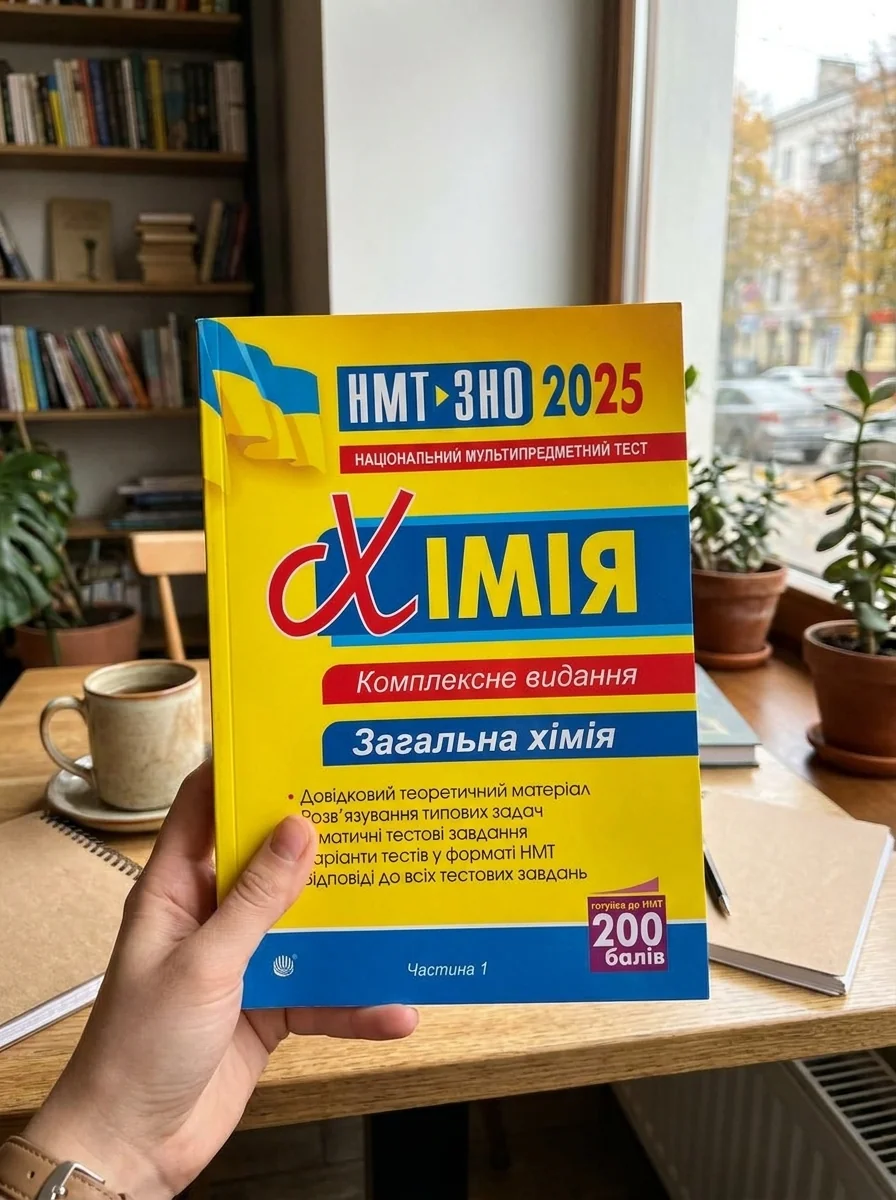 Хімія. ЗНО та НМТ. Комплексне видання. Частина І. Загальна хімія. 2025 — Вивчення мов