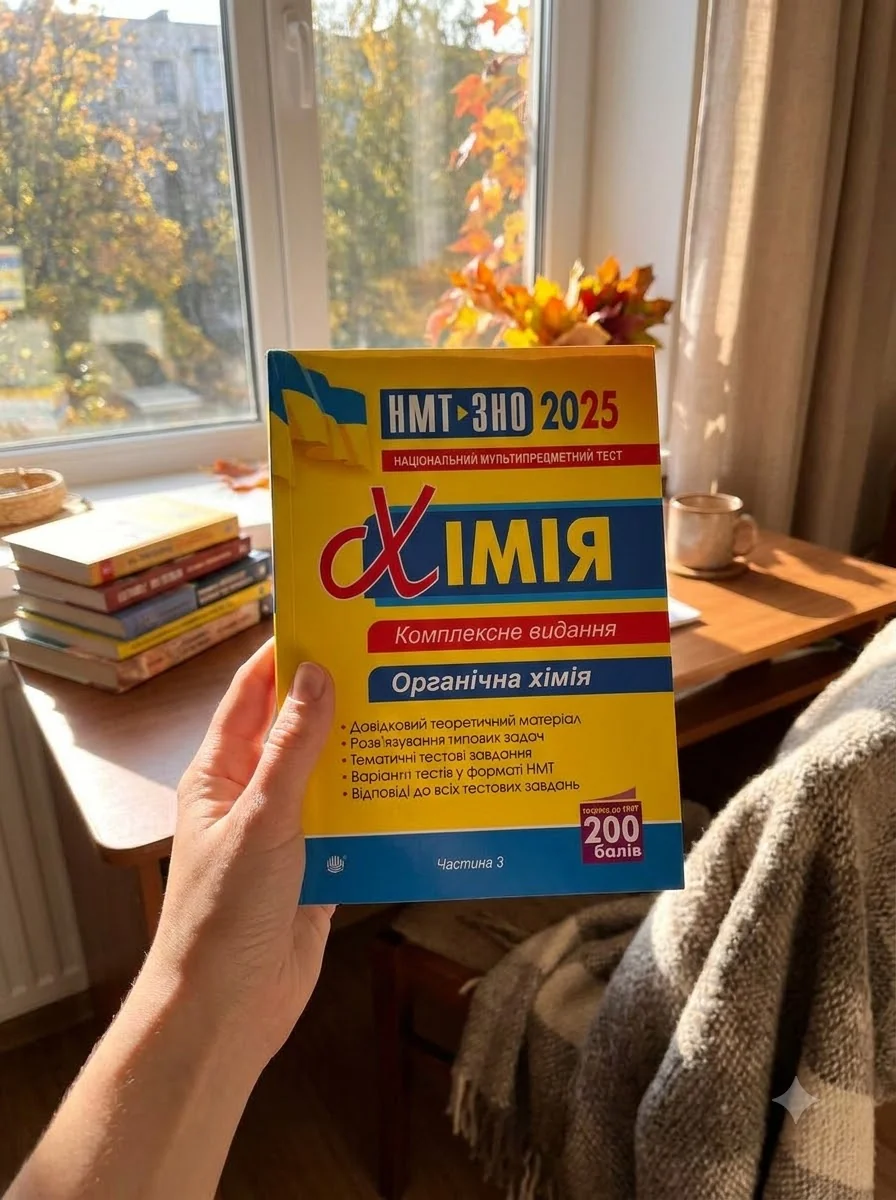 Хімія. ЗНО та НМТ. Комплексне видання. Частина ІІІ. Органічна хімія. 2025