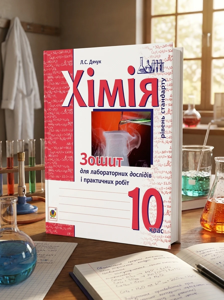 Хімія. Зошит для лабораторних дослідів і практичних робіт. Рівень стандарту. 10 клас — Вивчення мов