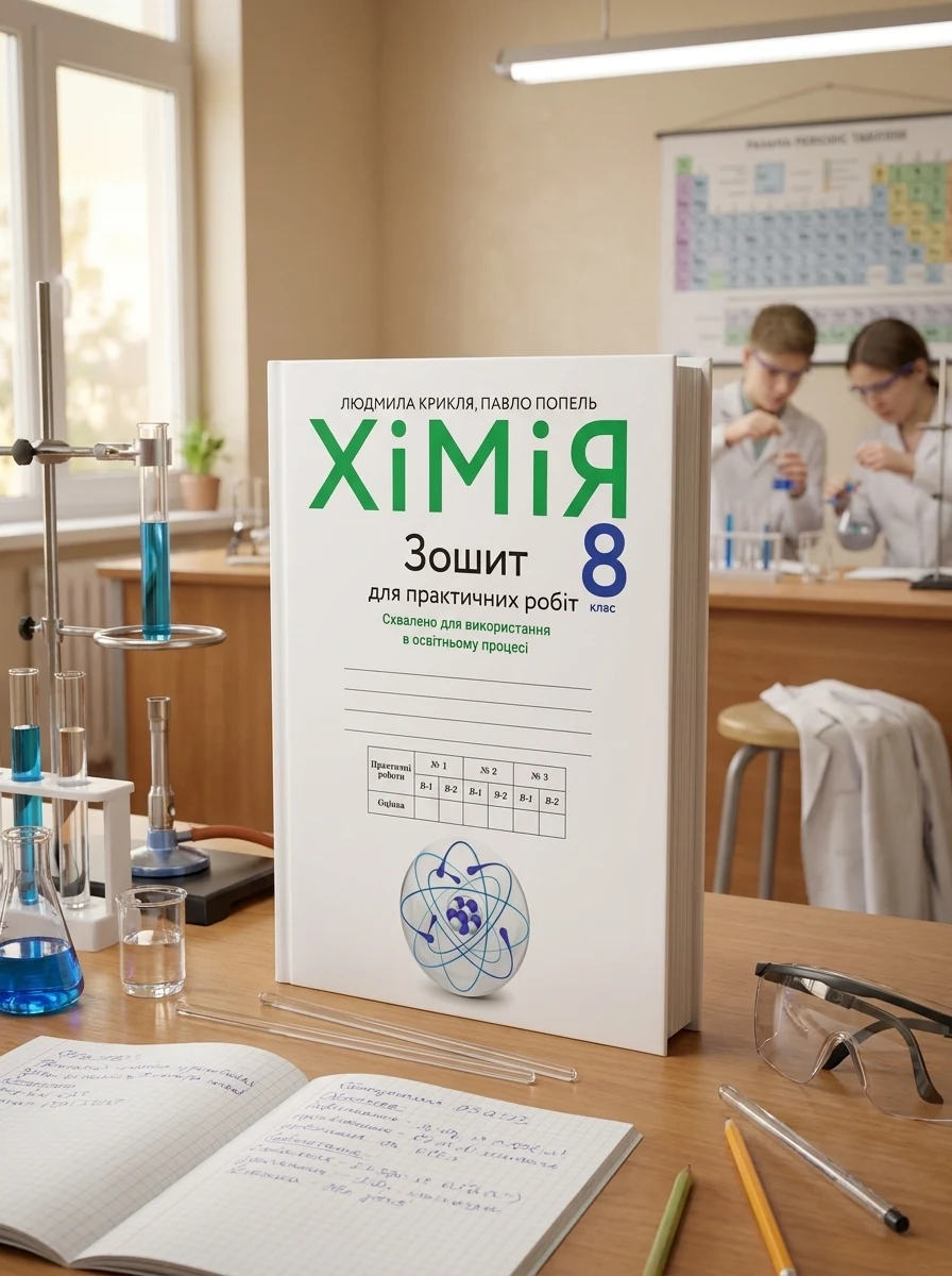 Хімія. Зошит для практичних робіт 8 клас — Вивчення мов