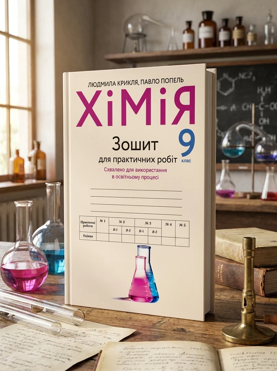 Хімія. Зошит для практичних робіт. 9 клас — фото 2