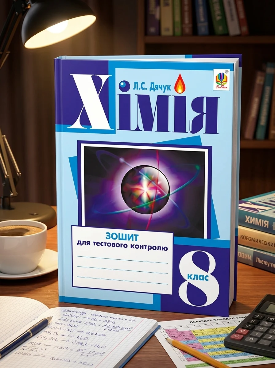 Хімія. Зошит для тестового контролю. 8 клас — Вивчення мов