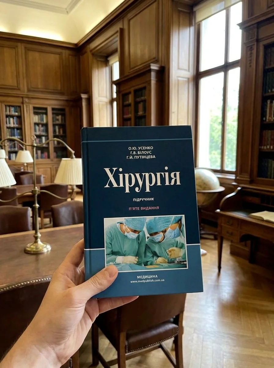 Хірургія: підручник — Книги