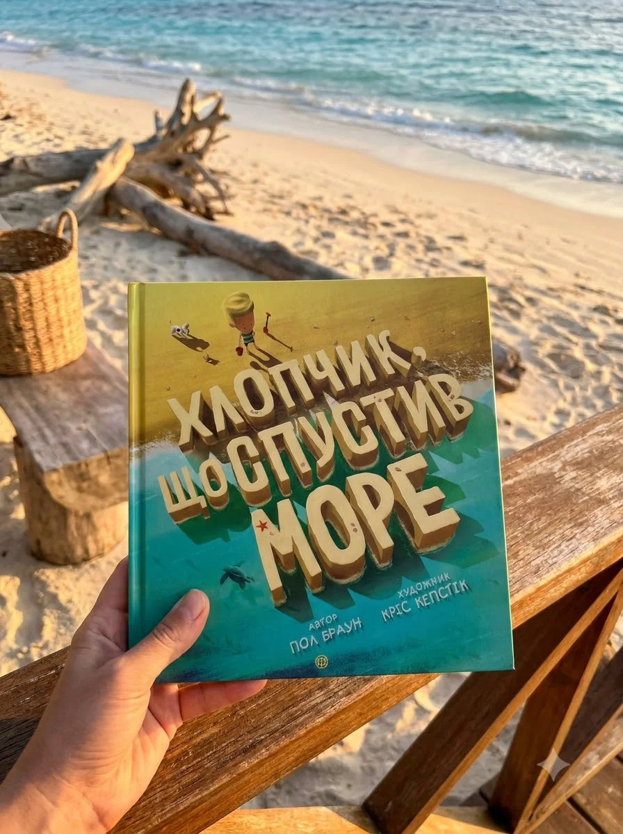 Хлопчик, що спустив море — Пол Браун, обкладинка