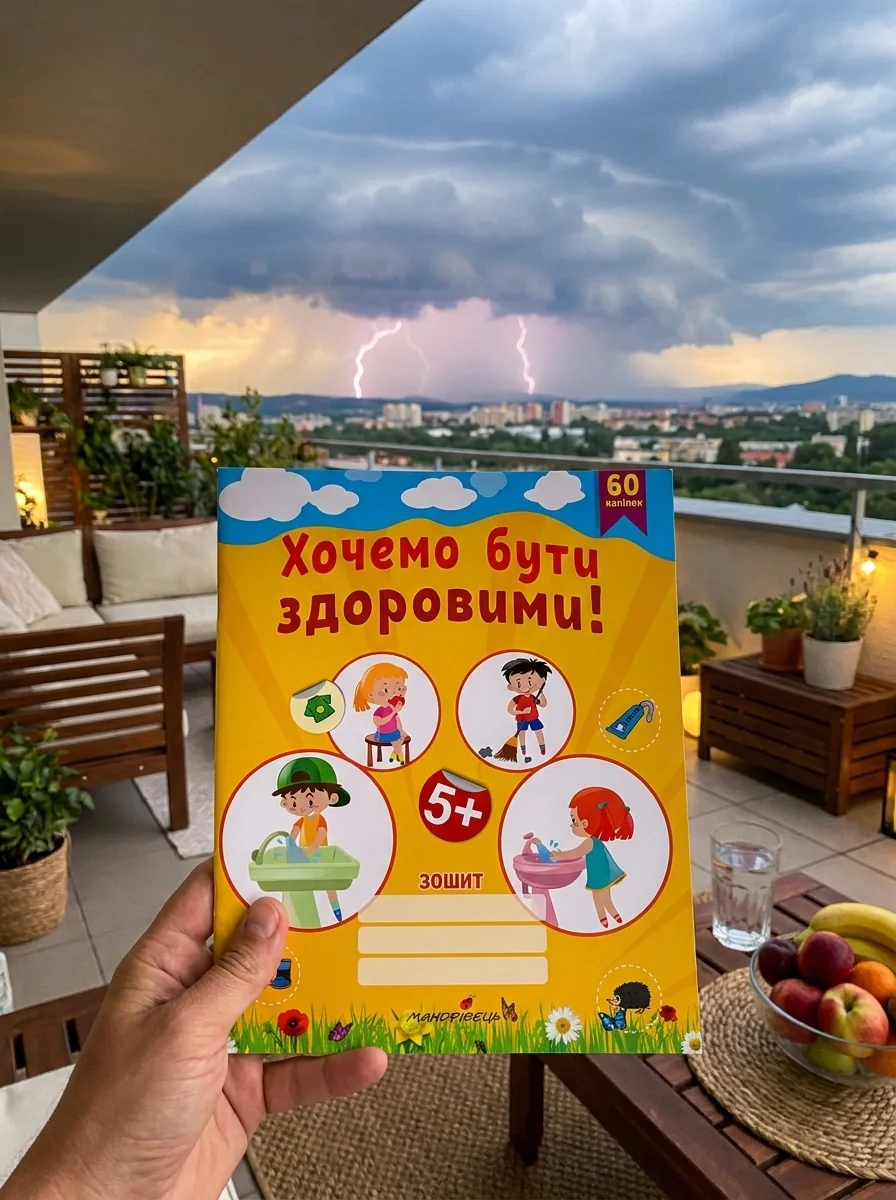 Хочемо бути здоровими! Зошит з основ здоров’я для дошкільнят. 5+ — Книги