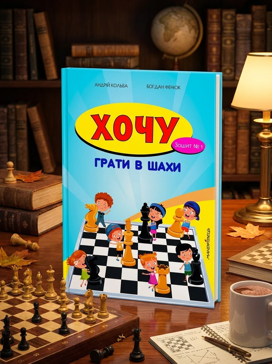 Хочу грати в шахи. Зошит №1 — Андрій Кольба, фото 2