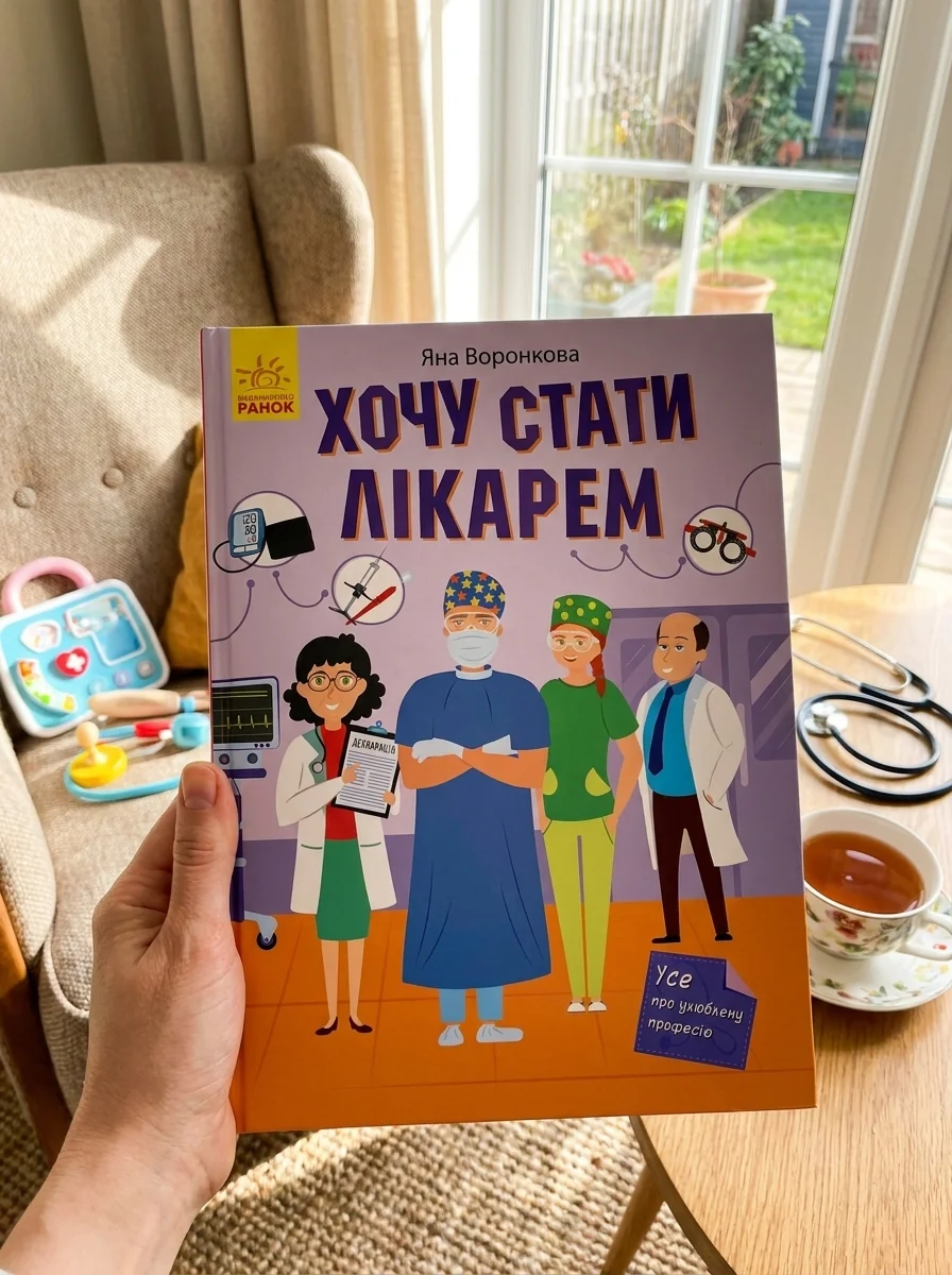 Хочу стати лікарем — Дитячі енциклопедії