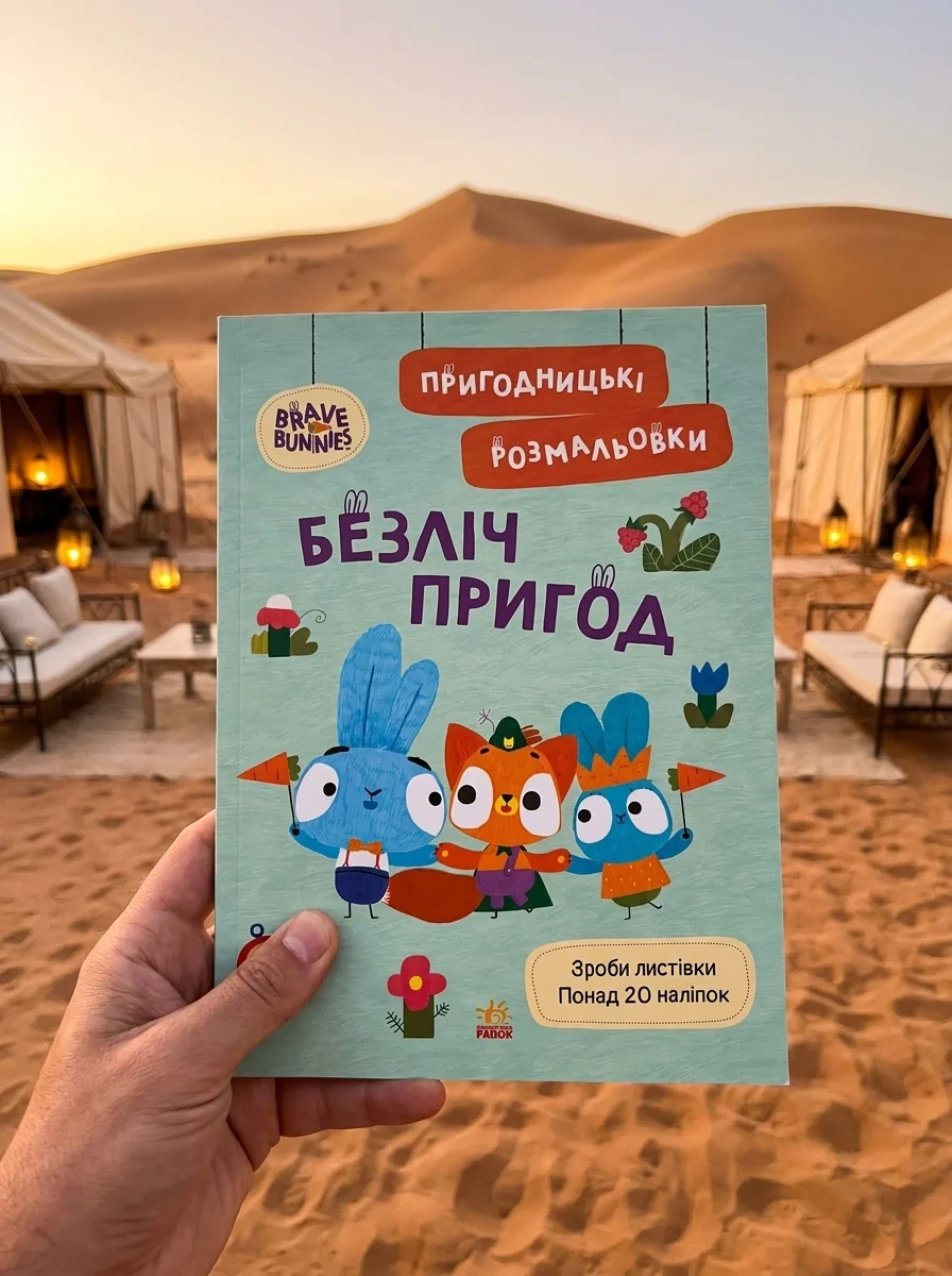 Хоробрі Зайці. Безліч пригод. Пригодницькі розмальовки — Дитяча література