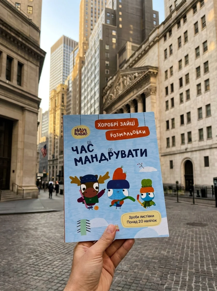 Хоробрі Зайці. Час мандрувати. Пригодницькі розмальовки — Дитяча література