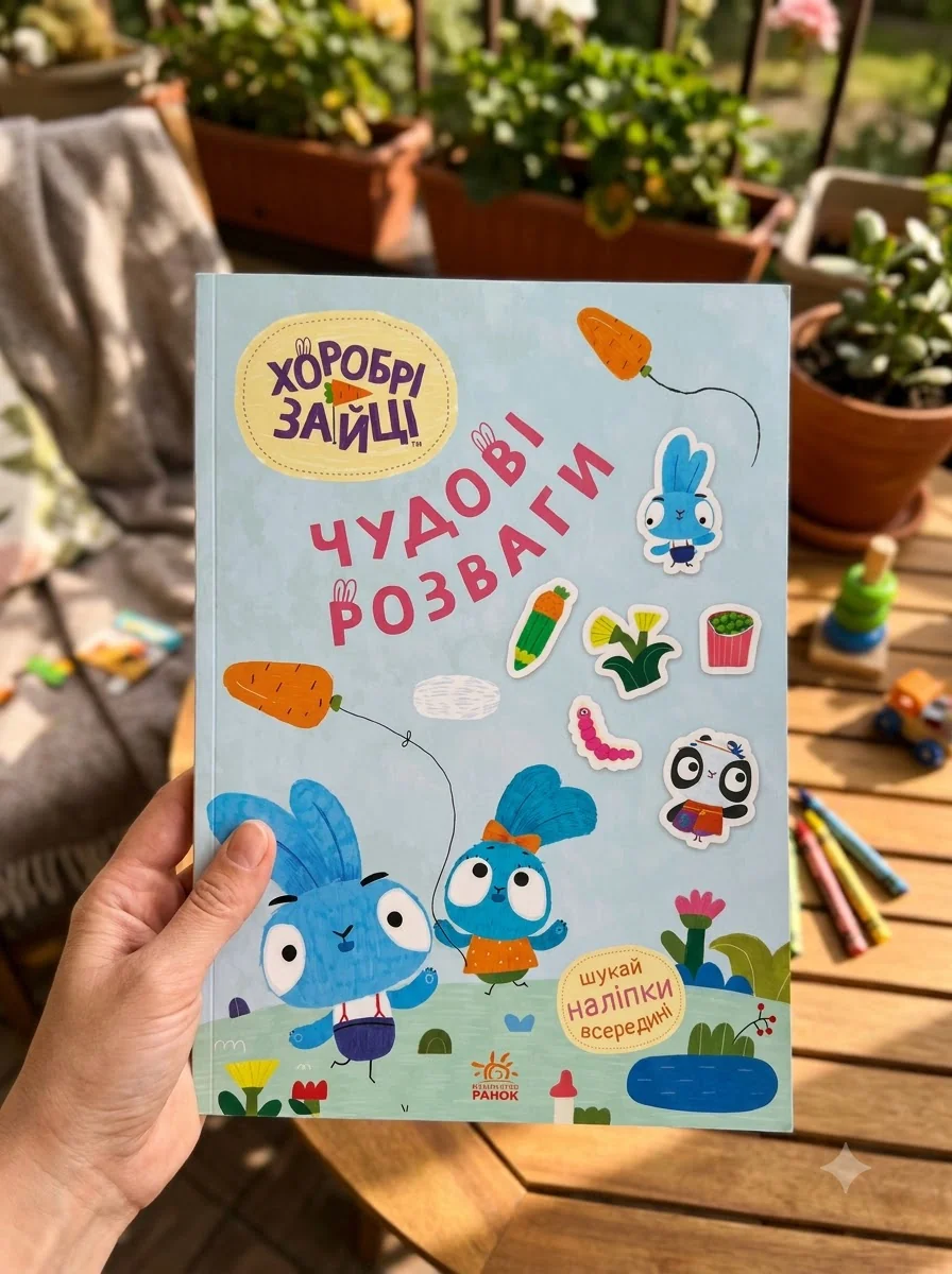 Хоробрі Зайці. Чудові розваги. Цікаві мандрівки Зайцесвітом — фото 2