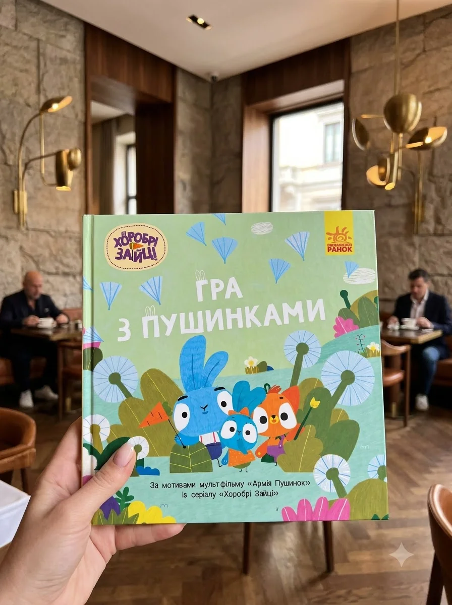 Хоробрі Зайці. Історії. Гра з пушинками — Дитяча проза