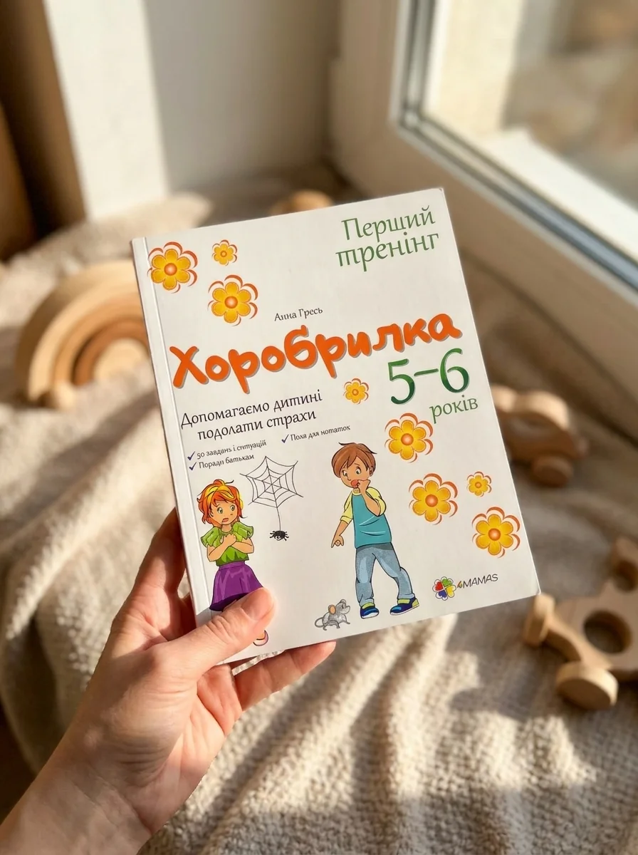 Хоробрилка. Допомагаємо дитині подолати страхи. 5-6 роки — Розвивальні книги
