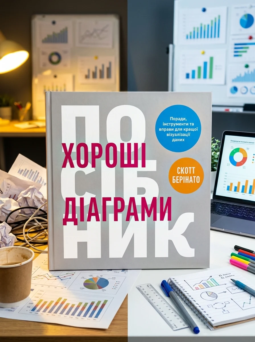 Хороші діаграми. Поради, інструменти та вправи для кращої візуалізації даних — Бізнес та саморозвиток