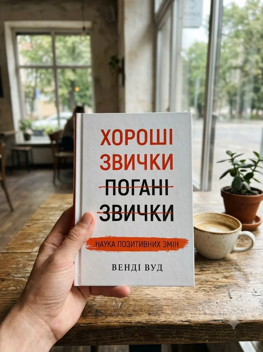 Хороші звички, погані звички. Наука позитивних змін — Вуд Венди, обкладинка