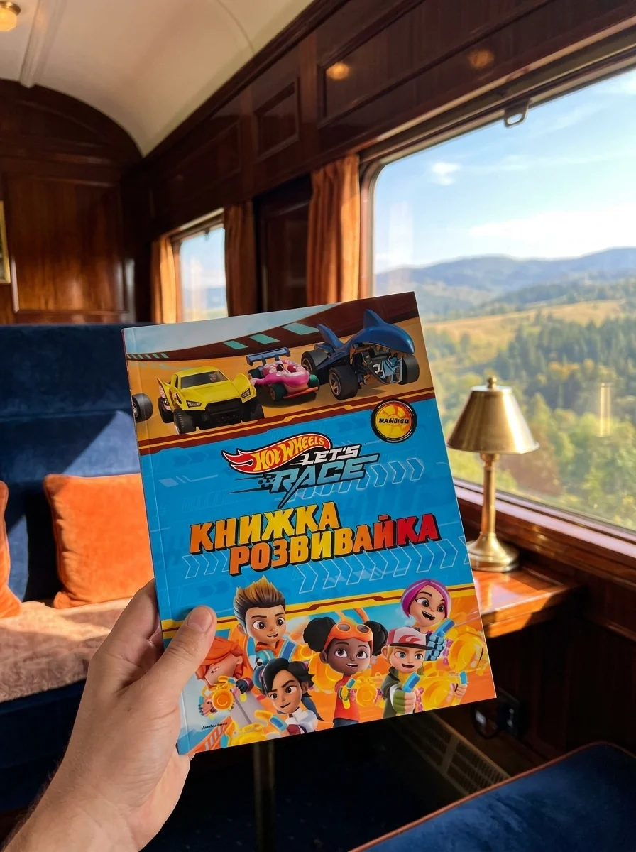 Хот вілс. Книжка-розвивайка — Дитяча література