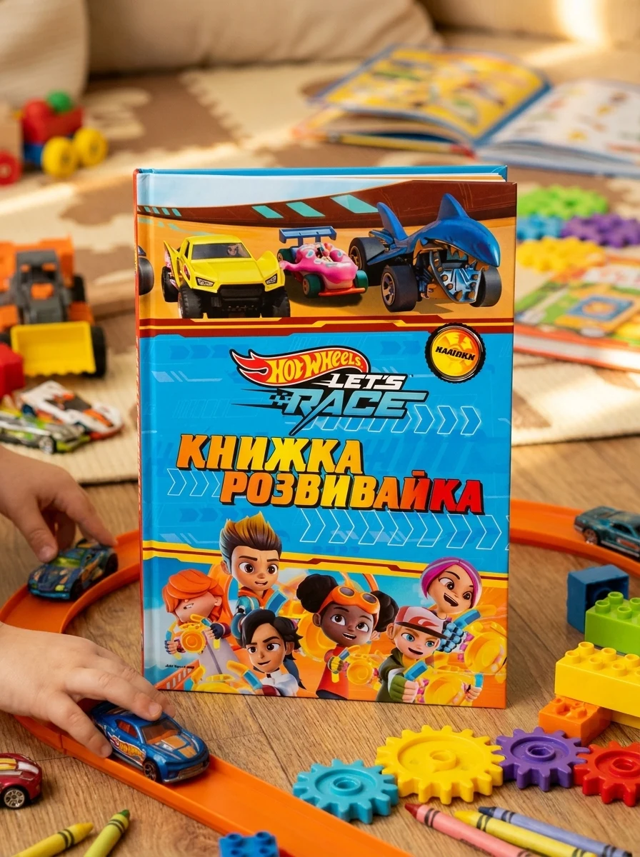 Хот вілс. Книжка-розвивайка — фото 2