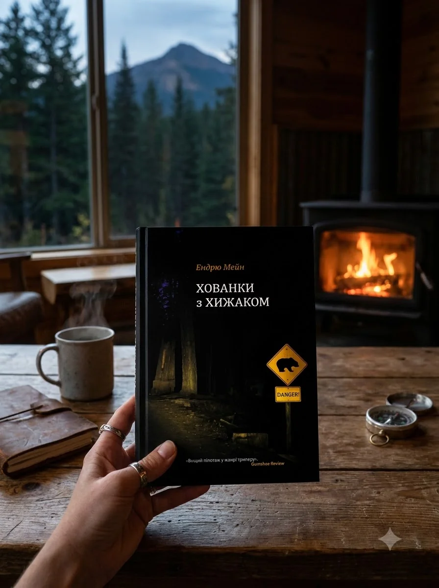 Хованки з хижаком — Мейн Е., обкладинка