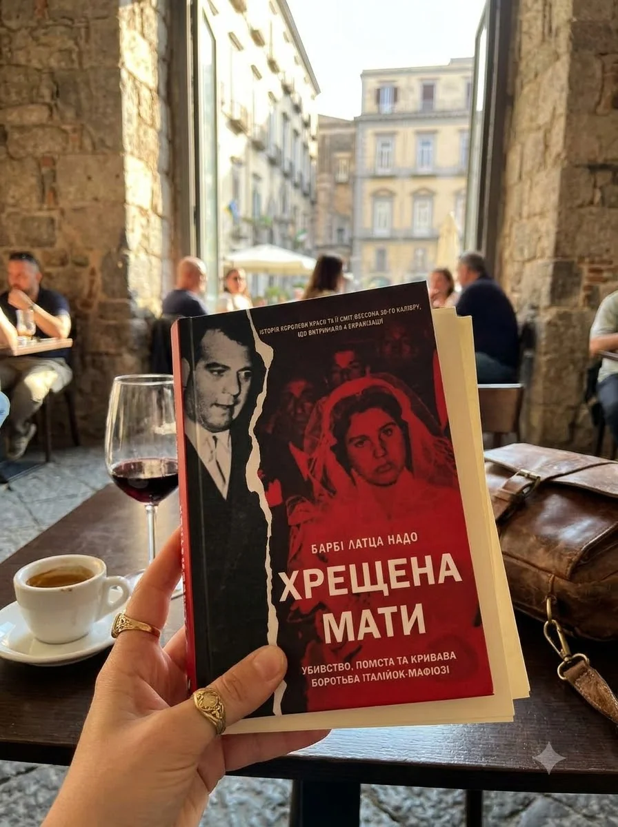 Хрещена Мати Убивство Помста Та Кривава Боротьба Італійок-Мафіозі Б Л Надо — Барбі Латца Надо, обкладинка