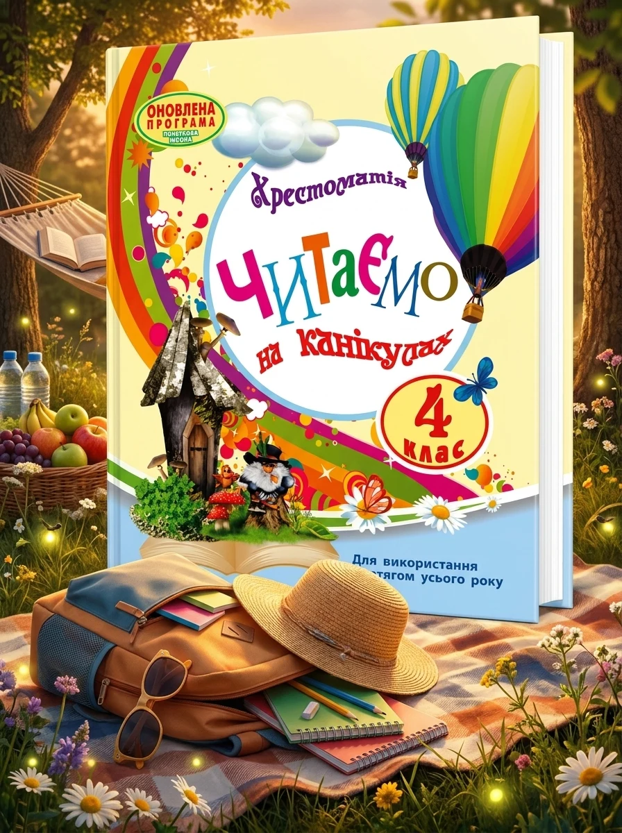 Хрестоматія 4 клас. Читаємо на канікулах — Дитяча література