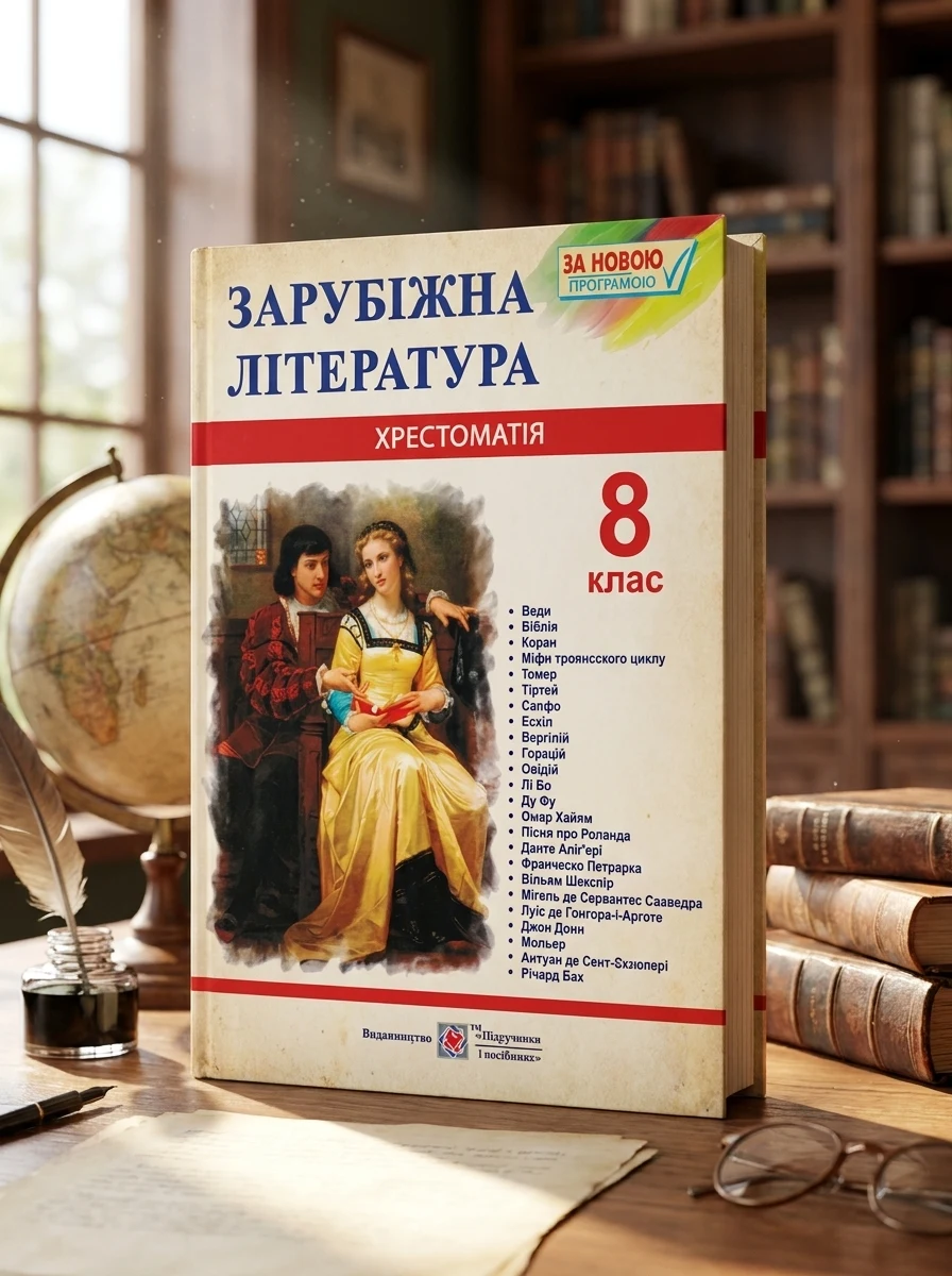 Хрестоматія із зарубіжної літератури. 8 клас Світленко О. — Навчальна література