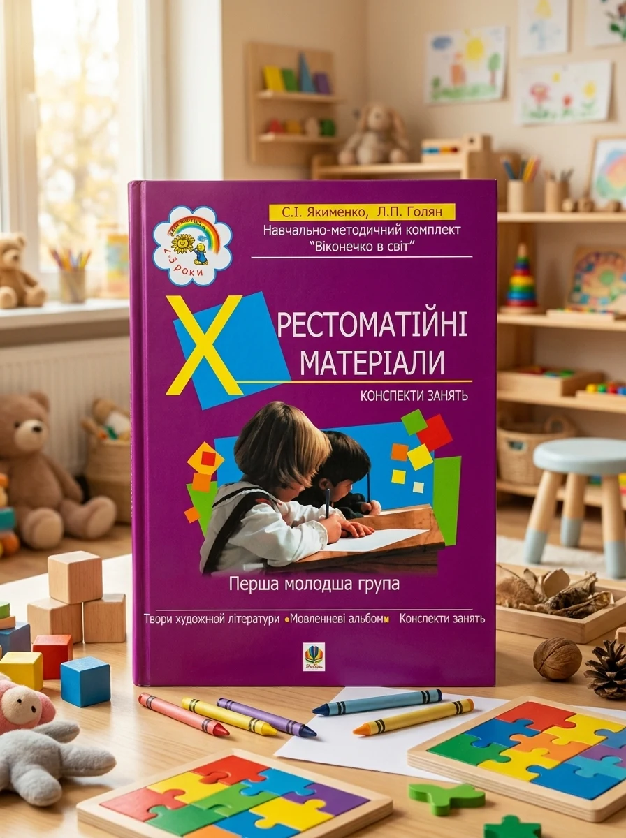 Хрестоматійні матеріали. Конспекти занять. Перша молодша група (3-й рік життя) — фото 2