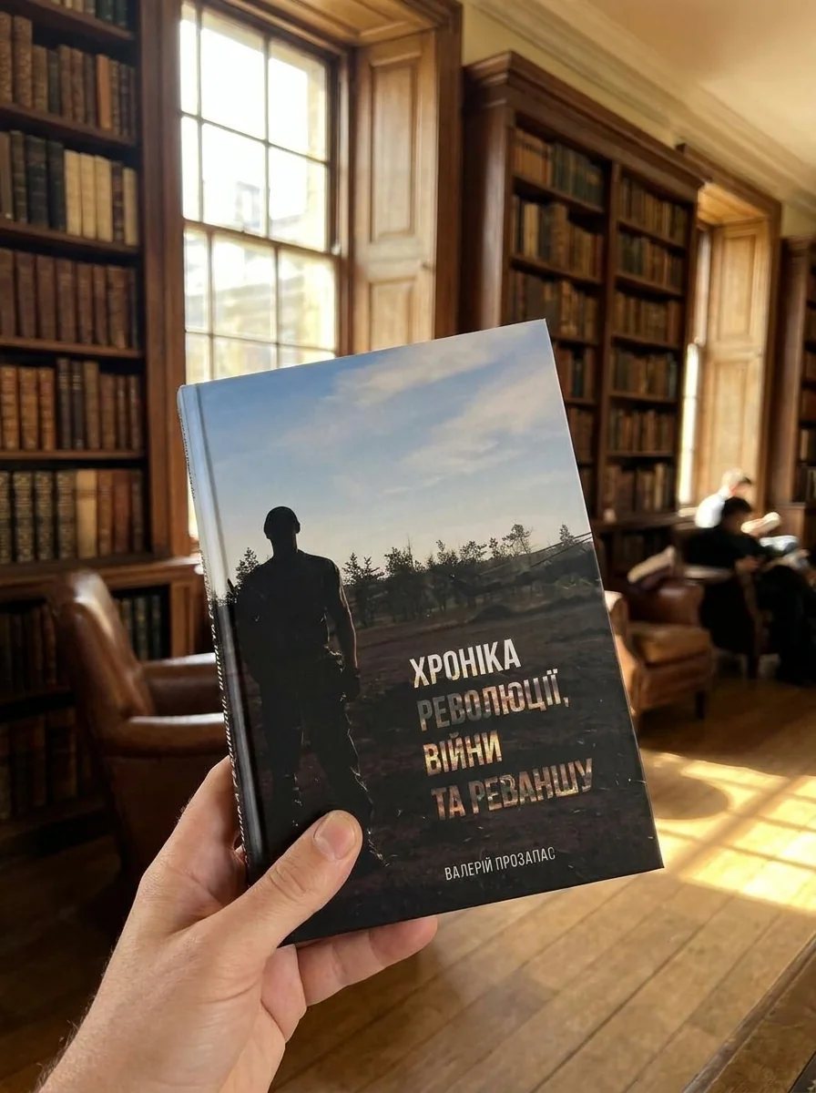 Хроніки революції, війни та реваншу — Прозапас Валерій, обкладинка