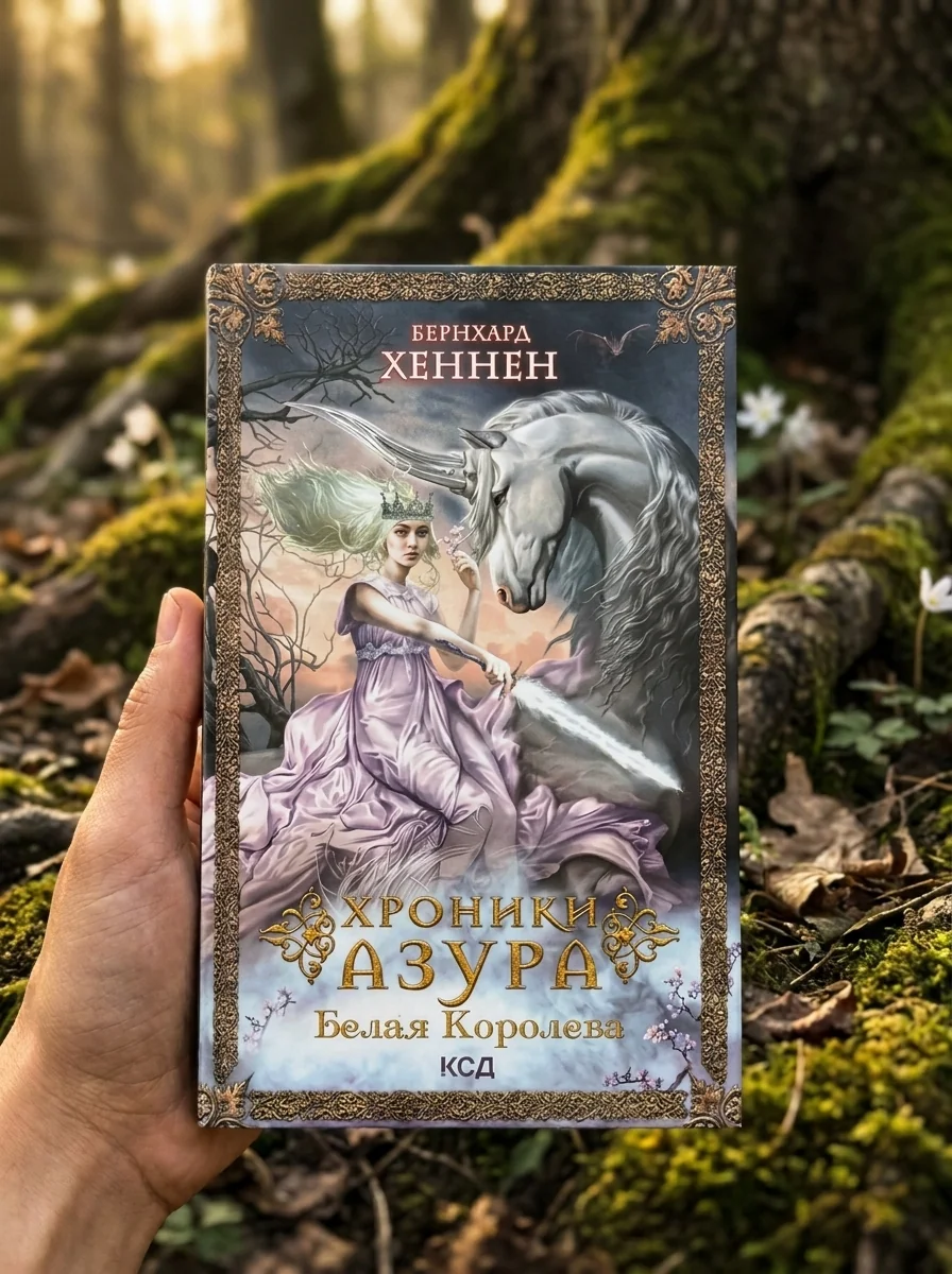 Хроники Азура. Белая королева. Книга 2 — Хеннен Б., обкладинка