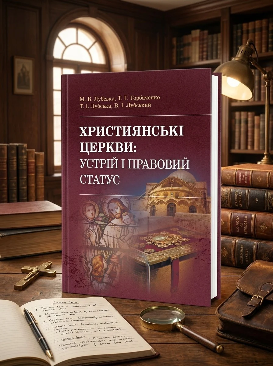 Християнські церкви: устрій і правовий статус навчально-методичний посібник з конфесійно-практичного релігієзнавства — Лубська М.В., обкладинка