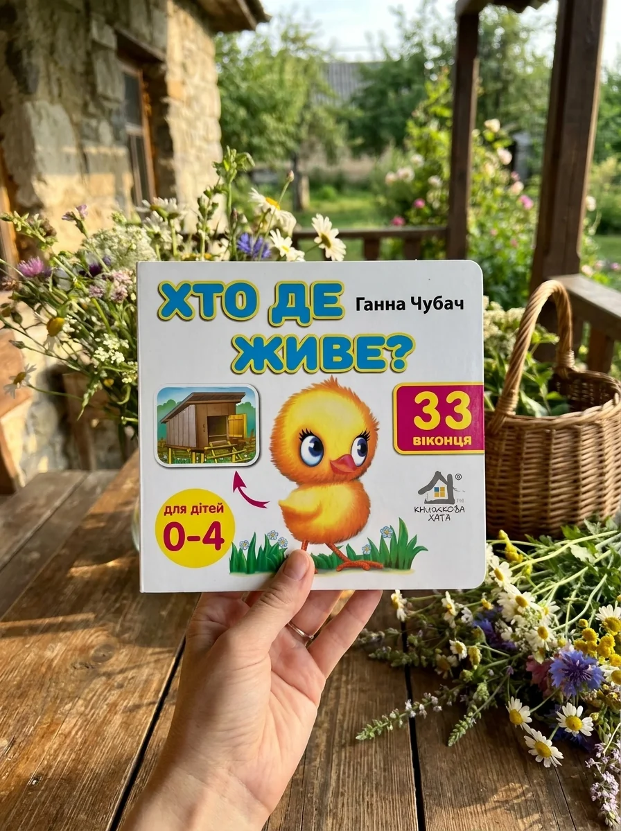Хто де живе? 33 Віконця — Чубач Ганна, обкладинка