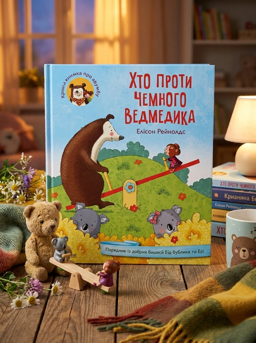 Хто проти чемного ведмедика? — Дитяча література