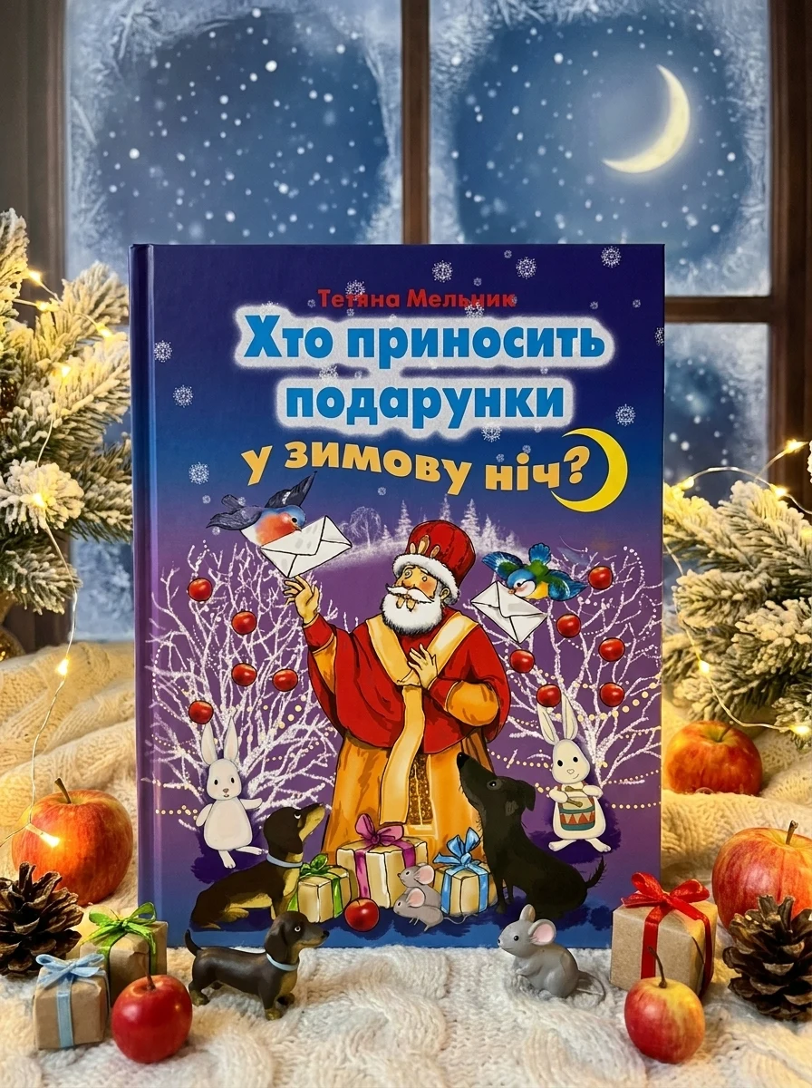 Хто приносить подарунки у зимову ніч? — Дитяча література